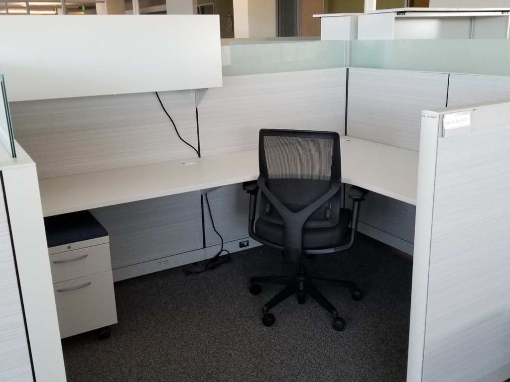 Used Allsteel Terrace - Medium Panels - Used Cubicles